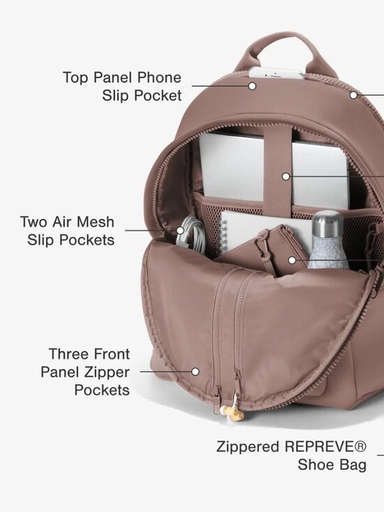 Dakota Backpack in Dune, Large main image 9